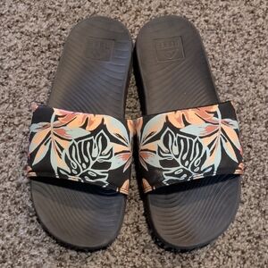 Reef Tropical pront Slides/Sandals